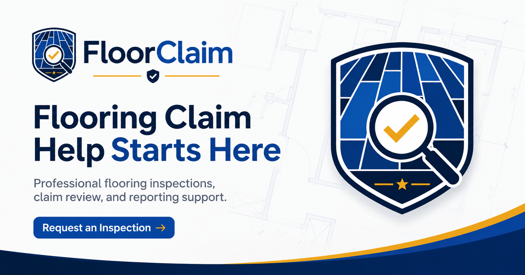 Flooring claim help command center reviewing flooring inspection photographs and claim documents